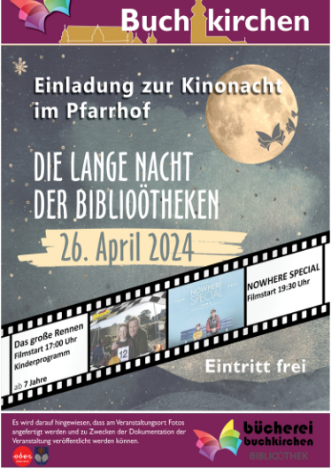 Die lange Nacht - Plakat