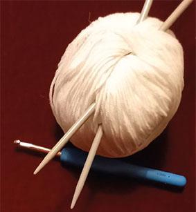 Wolle und Nadel