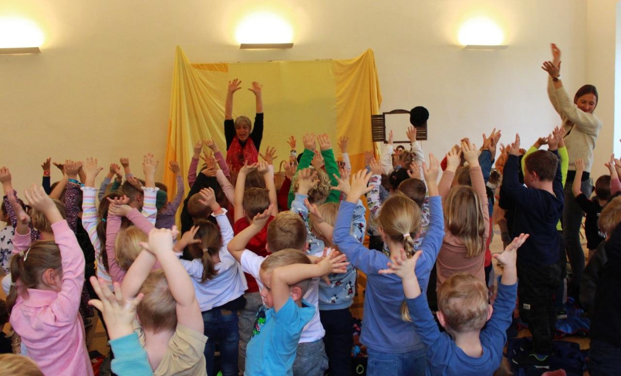Kinderveranstaltung Bücherei Buchkirchen 25 Jahre
